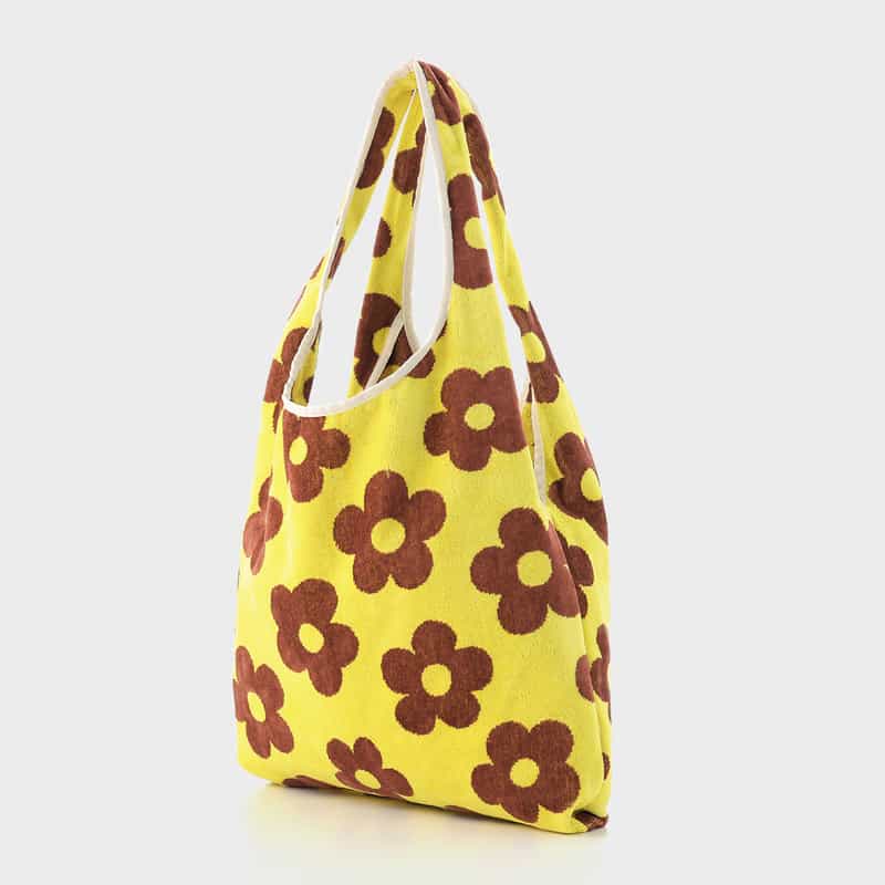 WOUF WOUF ＜ウーフ＞ トートバッグ YELLOW
