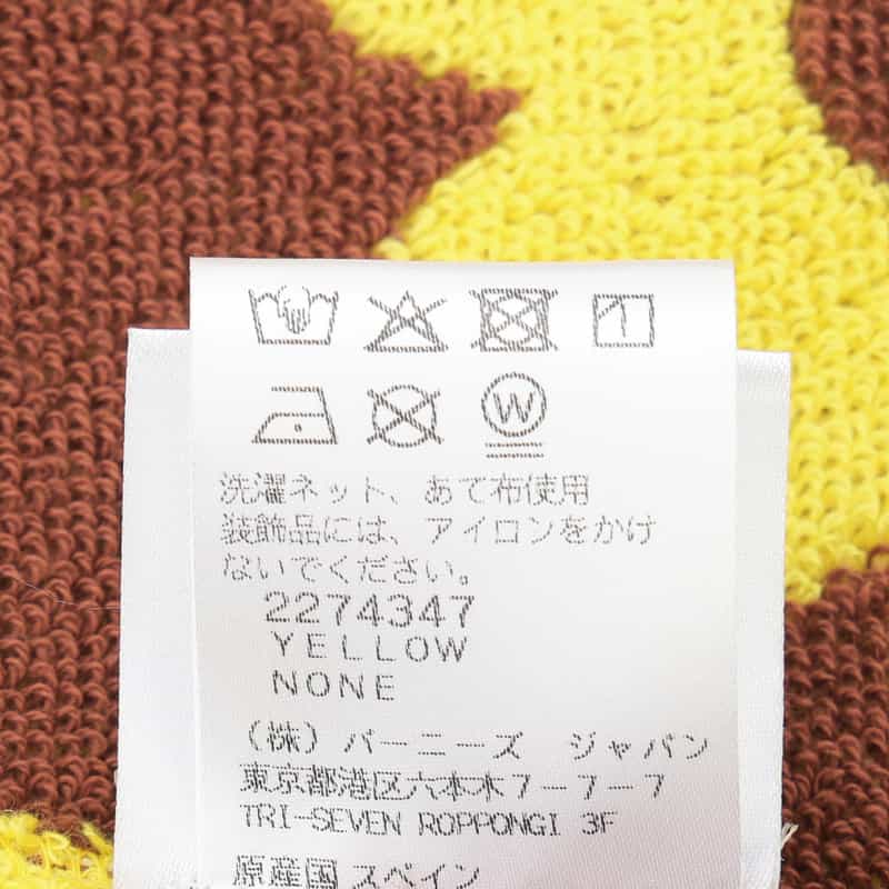 WOUF WOUF ＜ウーフ＞ トートバッグ YELLOW