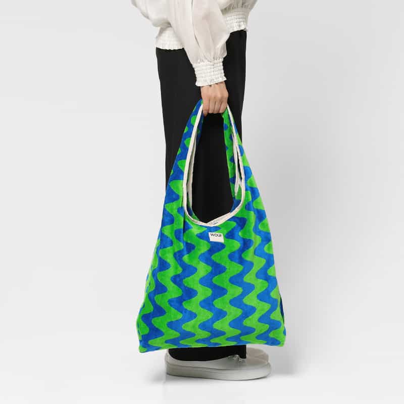 WOUF WOUF ＜ウーフ＞ トートバッグ GREEN