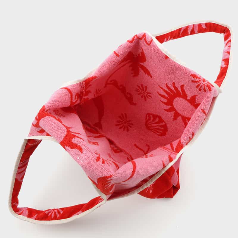 WOUF WOUF ＜ウーフ＞ トートバッグ RED