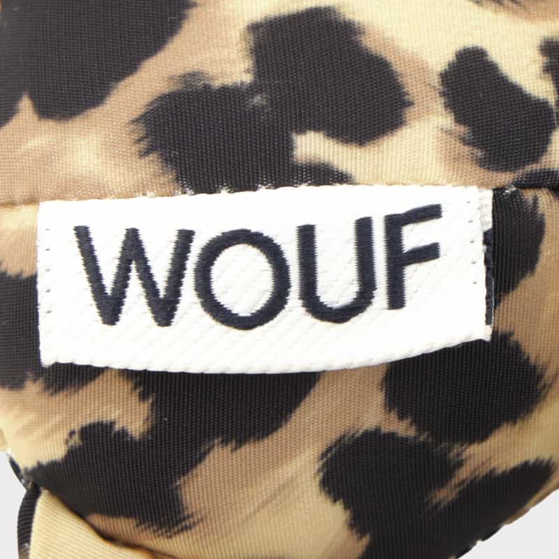 WOUF WOUF ＜ウーフ＞ チャーム （ベア） BROWN