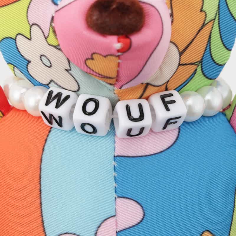 WOUF WOUF ＜ウーフ＞ チャーム （ベア） MULTI COLOR