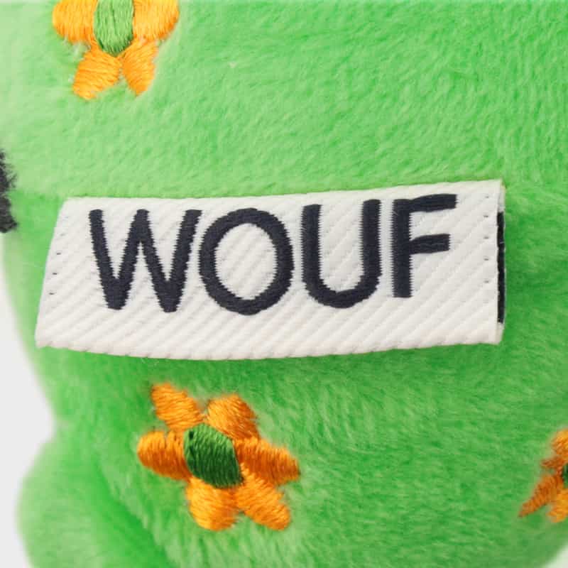 WOUF WOUF ＜ウーフ＞ チャーム （ベア） LIGHT GREEN