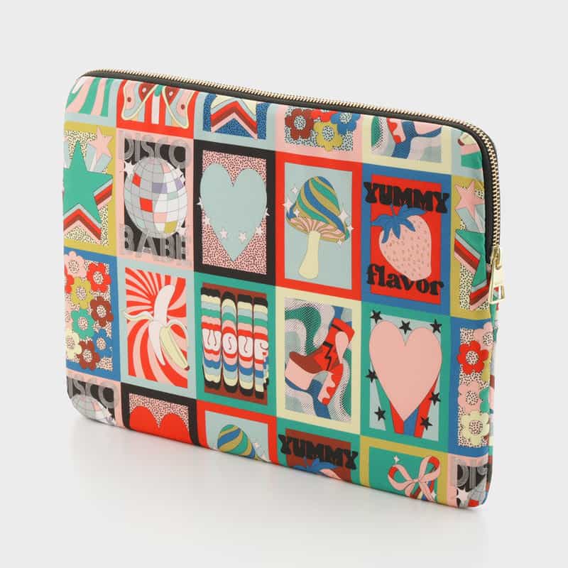 WOUF WOUF ＜ウーフ＞ ラップトップスリーブ MULTI COLOR
