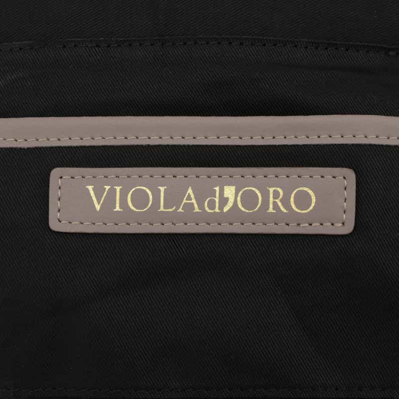 VIOLAD’ORO VIOLAD’ORO ＜ヴィオラドーロ＞ フェイクファートートバッグ IVORY