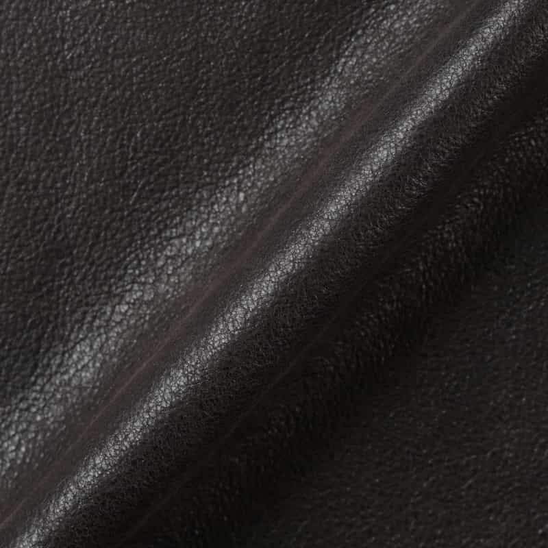 YOKE YOKE＜ヨーク＞ レザーフライトジャケット BLACK