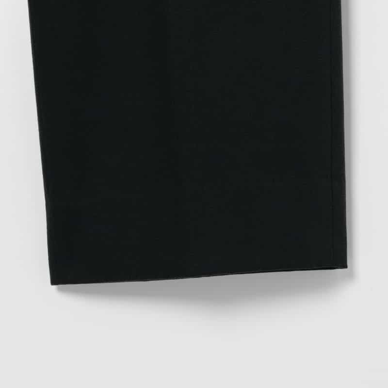 YOKE YOKE＜ヨーク＞ ワイドテーパードパンツ BLACK