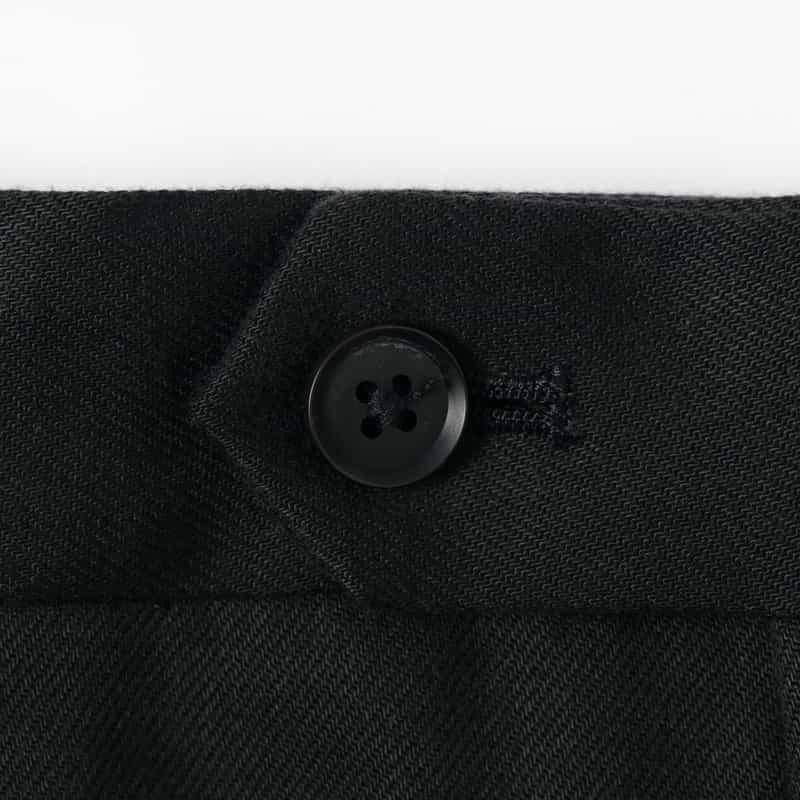 YOKE YOKE＜ヨーク＞ ワイドテーパードパンツ BLACK