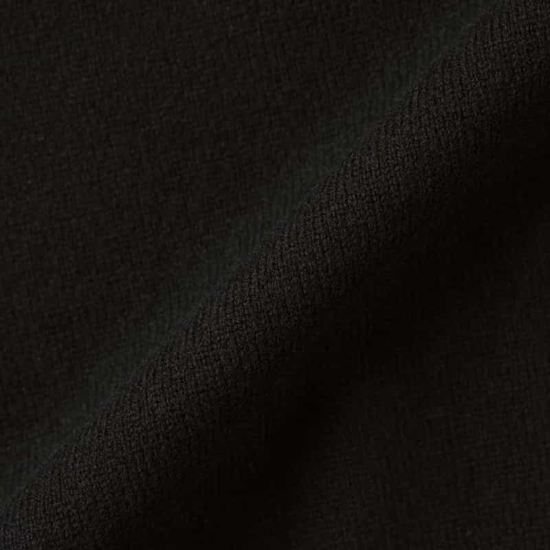 YOKE YOKE＜ヨーク＞ ニットシャツ BLACK