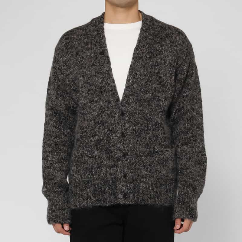 YOKE YOKE＜ヨーク＞ ニットカーディガン BLACK
