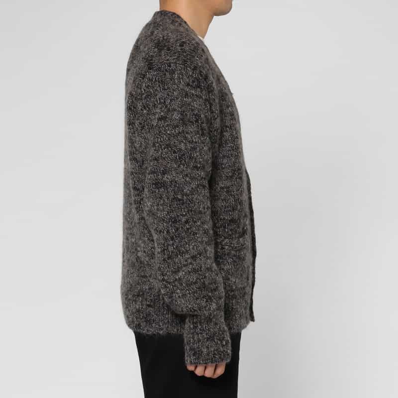 YOKE YOKE＜ヨーク＞ ニットカーディガン BLACK