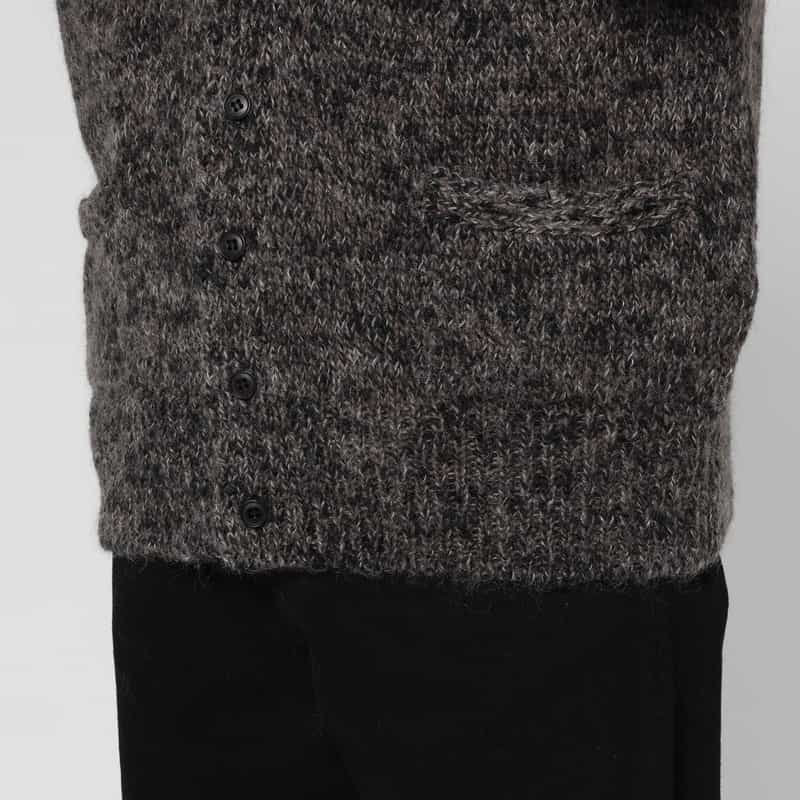 YOKE YOKE＜ヨーク＞ ニットカーディガン BLACK