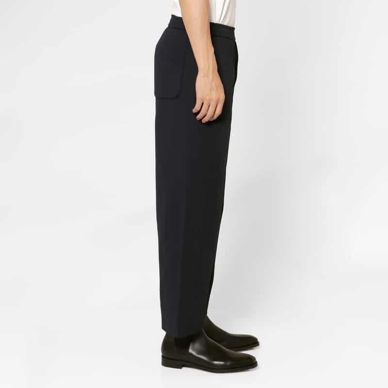 CFCL CFCL＜シーエフシーエル＞ ストレートカーブパンツ NAVY