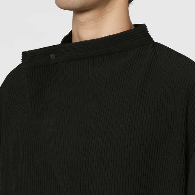 CFCL CFCL＜シーエフシーエル＞ デザインTシャツ BLACK