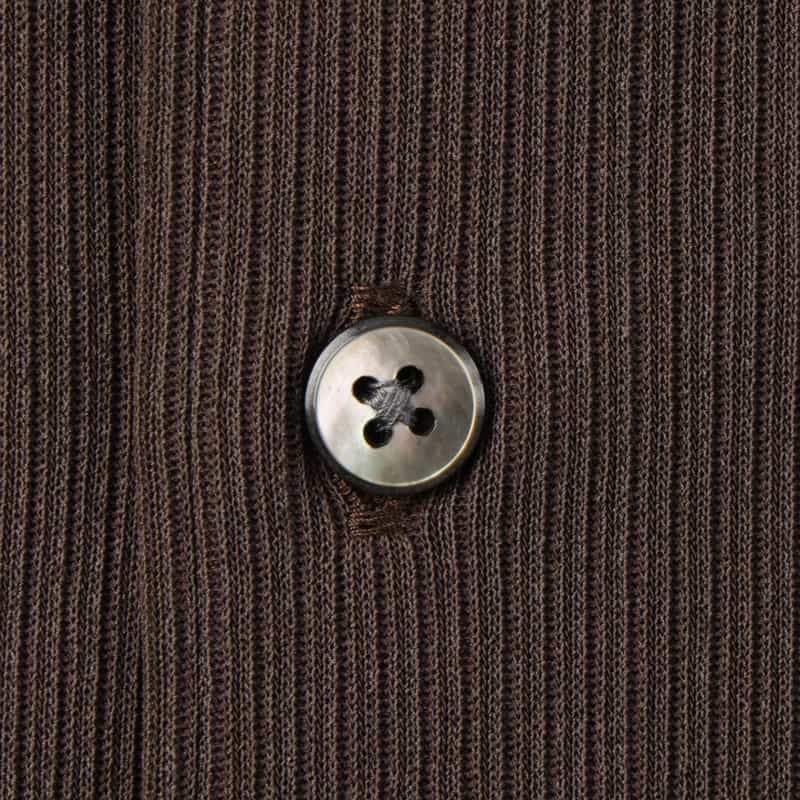 KANEMASA PHIL. KANEMASA PHIL.＜カネマサフィル＞ ロングスリーブカジュアルシャツ BROWN