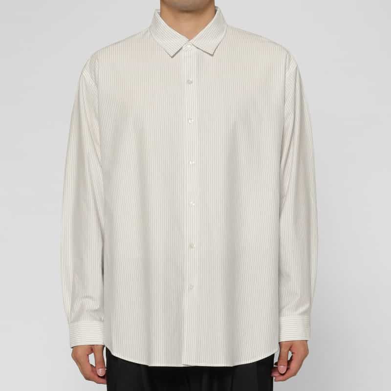 KANEMASA PHIL. KANEMASA PHIL.＜カネマサフィル＞ ロングスリーブカジュアルシャツ WHITE