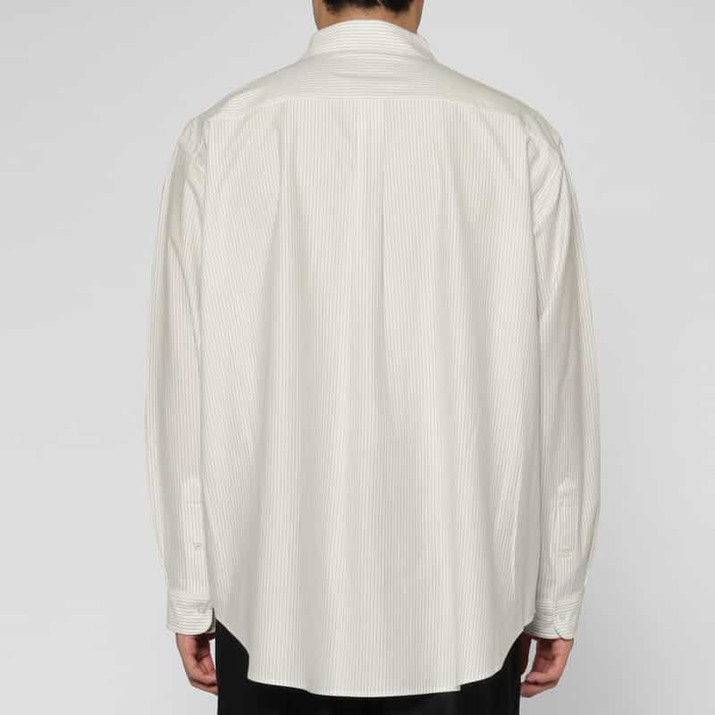KANEMASA PHIL. KANEMASA PHIL.＜カネマサフィル＞ ロングスリーブカジュアルシャツ WHITE