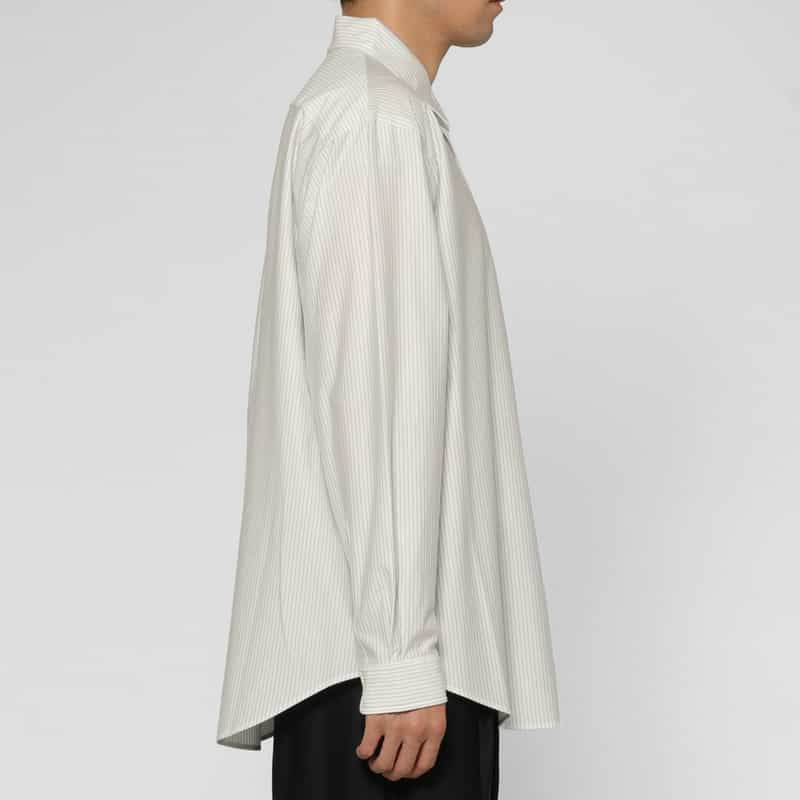 KANEMASA PHIL. KANEMASA PHIL.＜カネマサフィル＞ ロングスリーブカジュアルシャツ WHITE