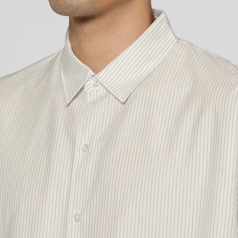 KANEMASA PHIL. KANEMASA PHIL.＜カネマサフィル＞ ロングスリーブカジュアルシャツ WHITE