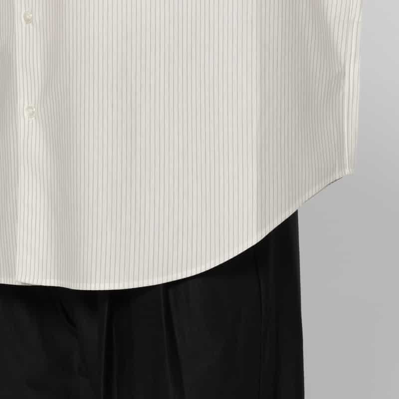 KANEMASA PHIL. KANEMASA PHIL.＜カネマサフィル＞ ロングスリーブカジュアルシャツ WHITE