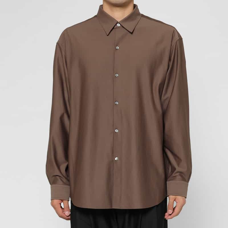 KANEMASA PHIL. KANEMASA PHIL.＜カネマサフィル＞ ロングスリーブカジュアルシャツ BEIGE