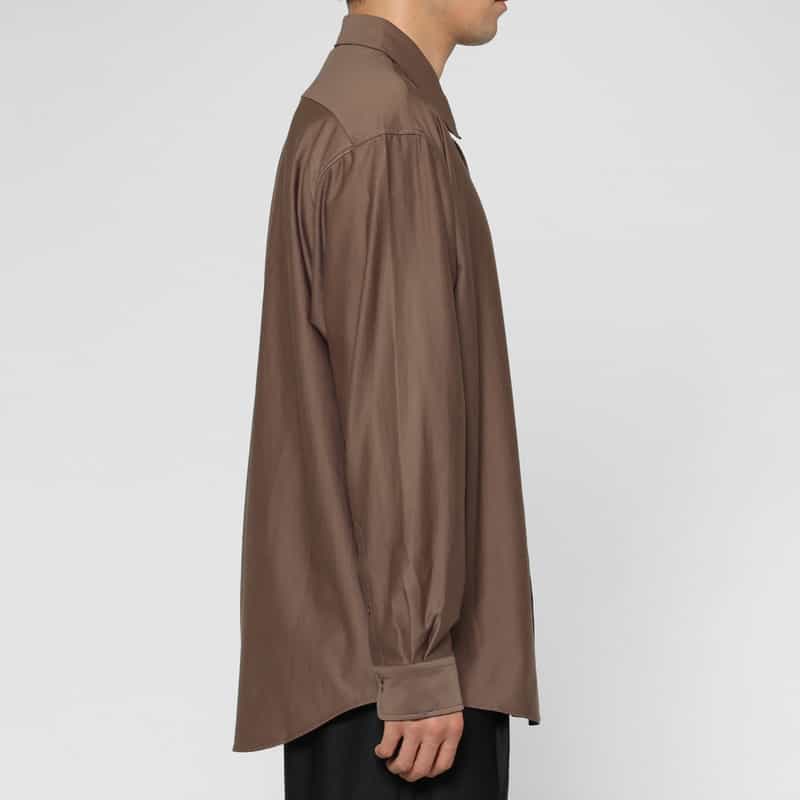 KANEMASA PHIL. KANEMASA PHIL.＜カネマサフィル＞ ロングスリーブカジュアルシャツ BEIGE