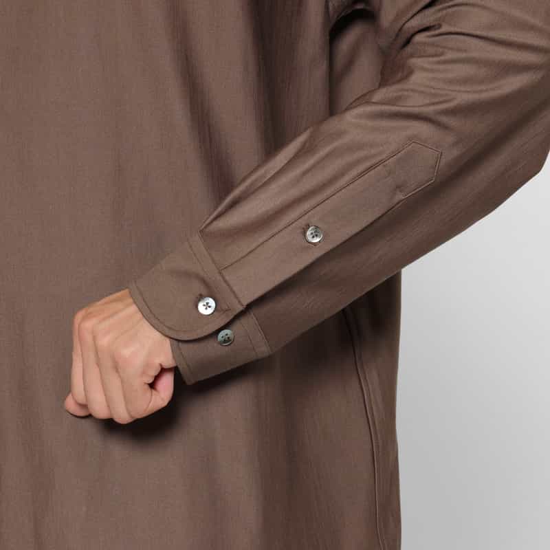 KANEMASA PHIL. KANEMASA PHIL.＜カネマサフィル＞ ロングスリーブカジュアルシャツ BEIGE