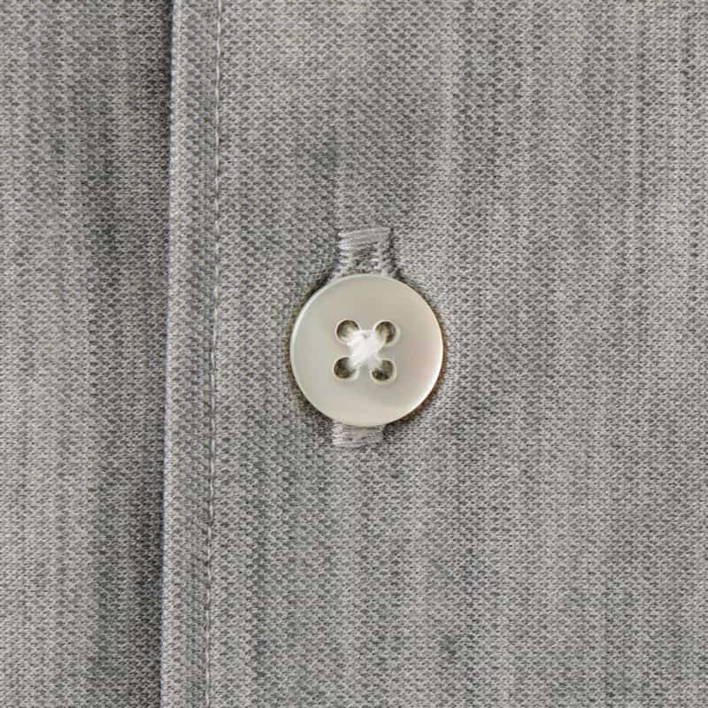 KANEMASA PHIL. KANEMASA PHIL.＜カネマサフィル＞ ロングスリーブカジュアルシャツ GRAY