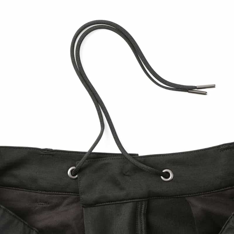 KANEMASA PHIL. KANEMASA PHIL.＜カネマサフィル＞ イージーワイドパンツ BLACK