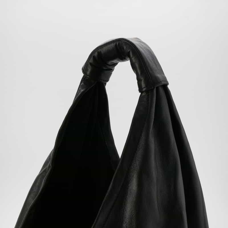 OUR LEGACY OUR LEGACY＜アワーレガシー＞ ワンハンドルレザートートバッグ BLACK