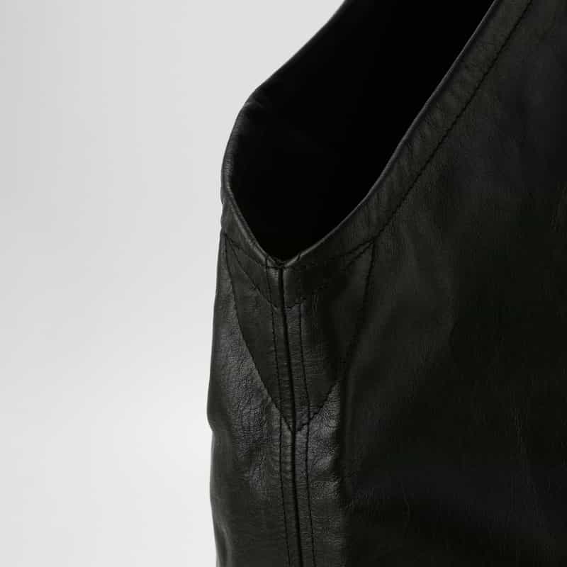 OUR LEGACY OUR LEGACY＜アワーレガシー＞ ワンハンドルレザートートバッグ BLACK