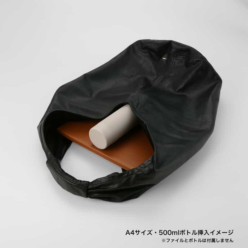OUR LEGACY OUR LEGACY＜アワーレガシー＞ ワンハンドルレザートートバッグ BLACK