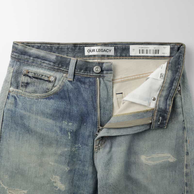 OUR LEGACY OUR LEGACY＜アワーレガシー＞ デニムパンツ LIGHT BLUE