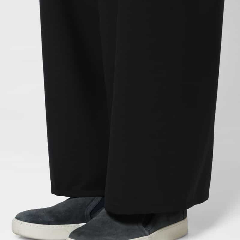 OVERCOAT OVERCOAT＜オーバーコート＞ イージーワイドパンツ BLACK