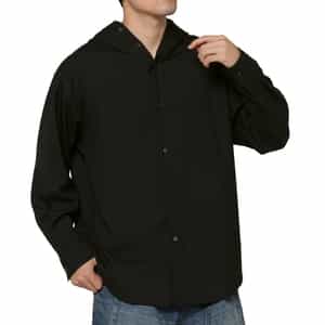OVERCOAT＜オーバーコート＞ フード付きウールカジュアルシャツ