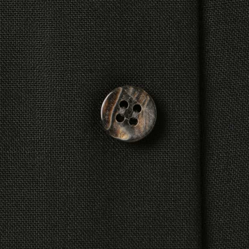 OVERCOAT OVERCOAT＜オーバーコート＞ ウールカジュアルシャツ BLACK