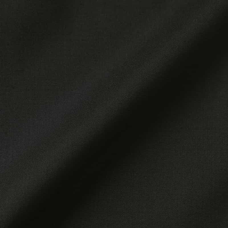 OVERCOAT OVERCOAT＜オーバーコート＞ ウールカジュアルシャツ BLACK