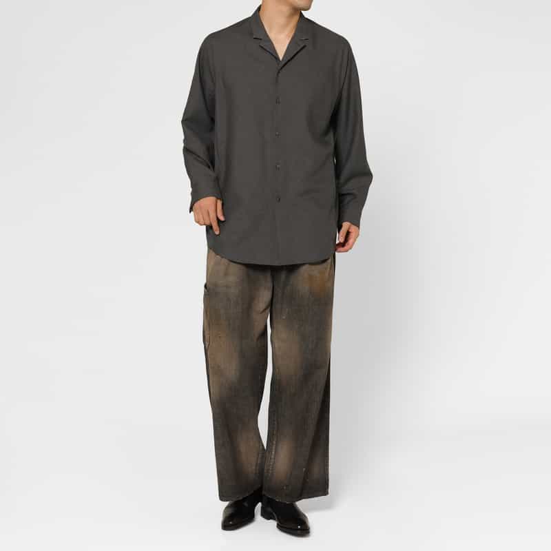 OVERCOAT OVERCOAT＜オーバーコート＞ トロピカルシャツ GRAY