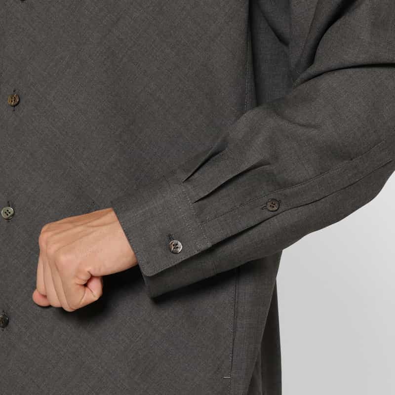 OVERCOAT OVERCOAT＜オーバーコート＞ トロピカルシャツ GRAY