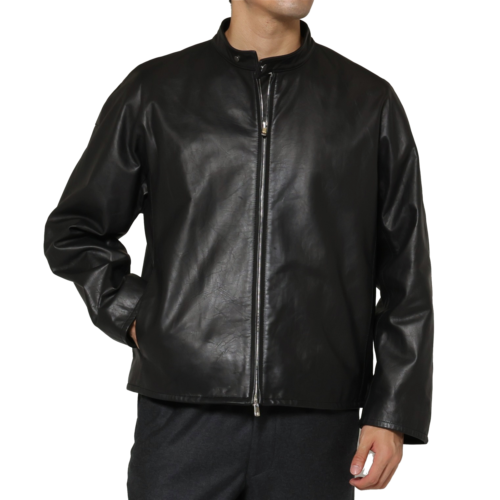 OVERCOAT＜オーバーコート＞ バーニーズ　ニューヨーク限定シングルレザージャケット