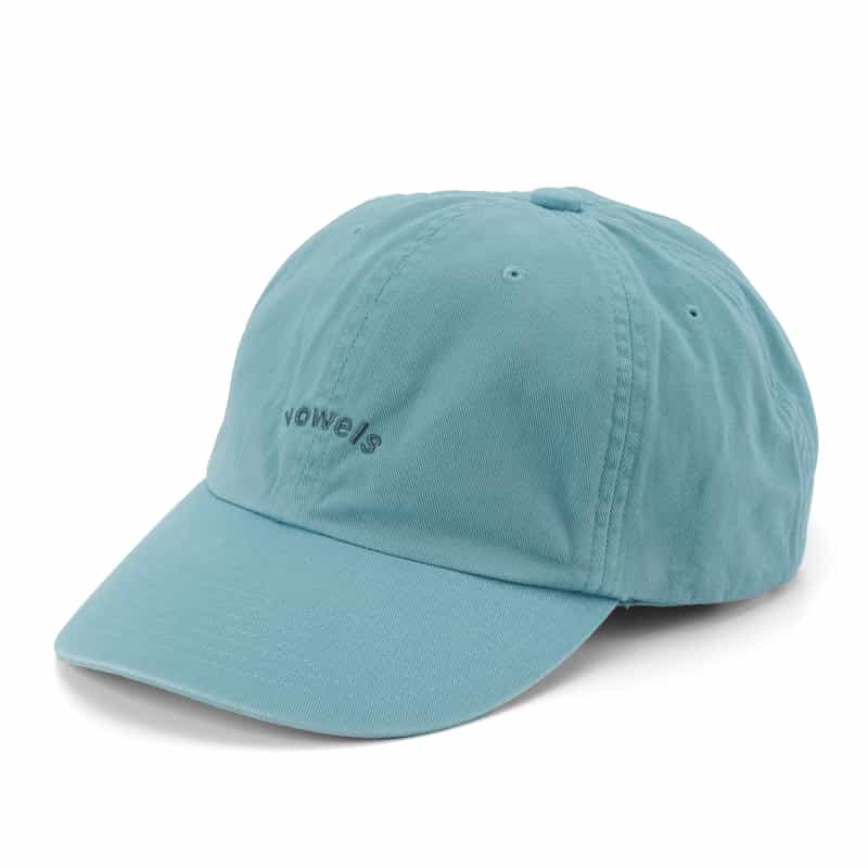 VOWELS VOWELS＜バウルズ＞ ロゴ入りベースボールキャップ BLUE