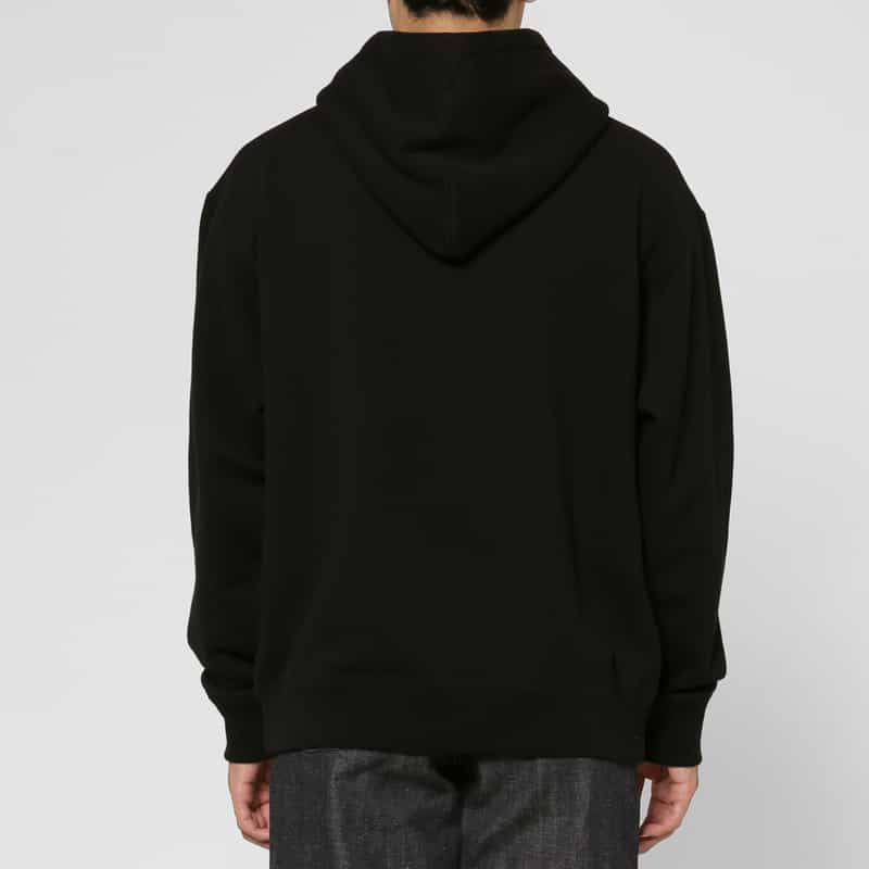 VOWELS VOWELS＜バウルズ＞ ロゴ入りスウェットフーディ BLACK