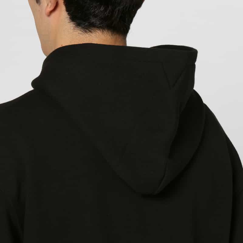 VOWELS VOWELS＜バウルズ＞ ロゴ入りスウェットフーディ BLACK