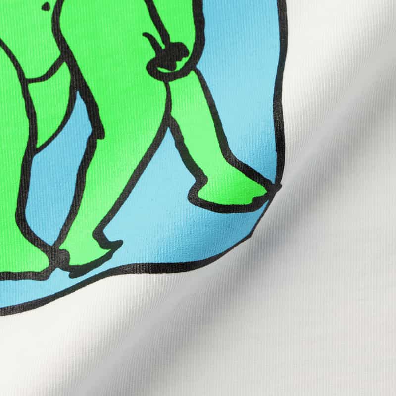 VOWELS VOWELS＜バウルズ＞ グラフィックTシャツ WHITE