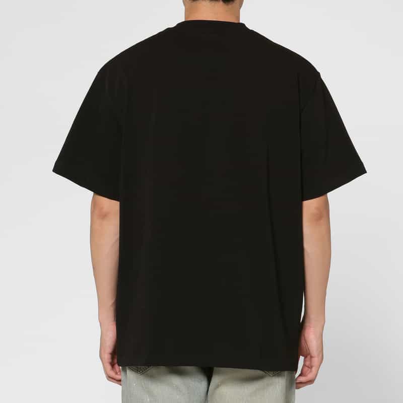 VOWELS VOWELS＜バウルズ＞ ロゴ入りTシャツ BLACK