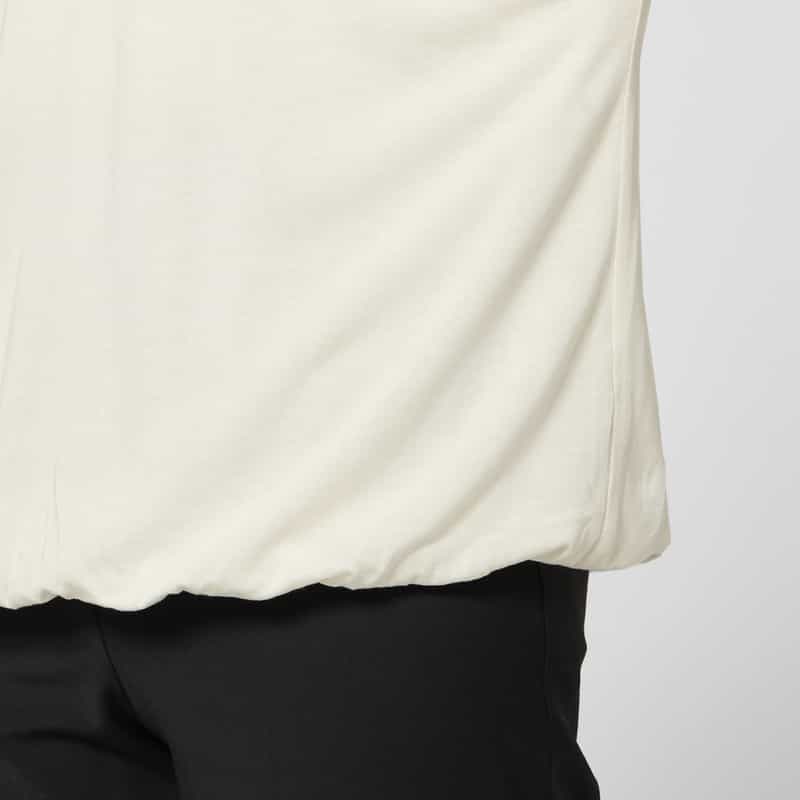 LAMRONS LAMRONS ＜ラムロンズ＞ バルーンスリーブ カットソー WHITE