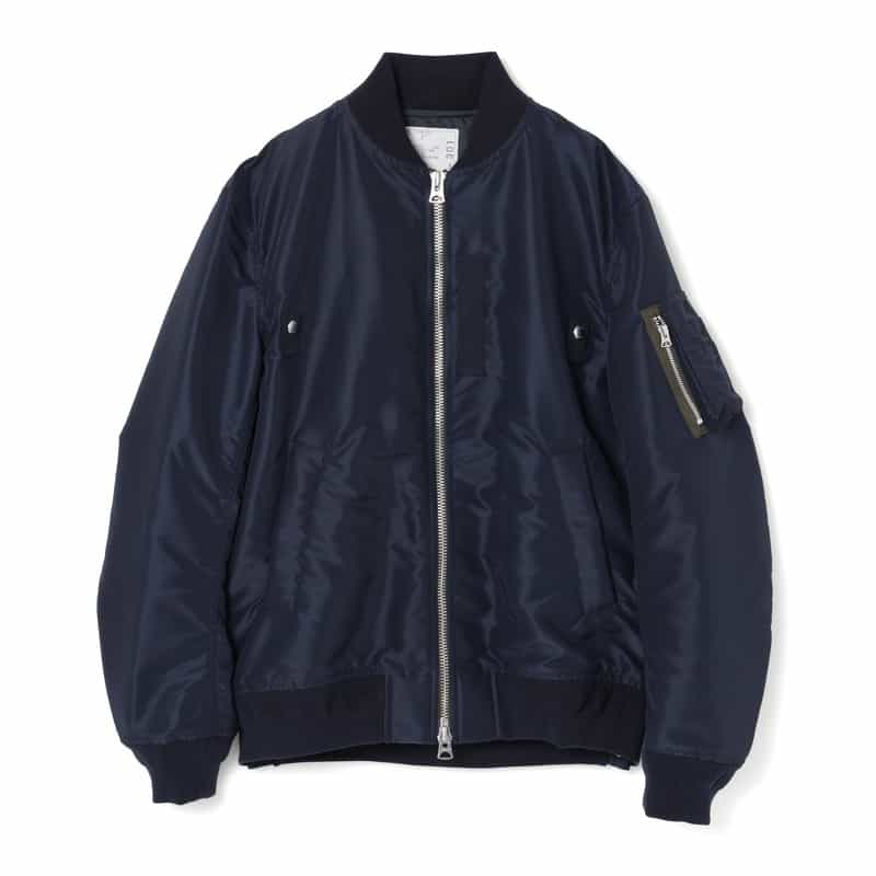 SACAI＜サカイ＞ ナイロンツイルブルゾン