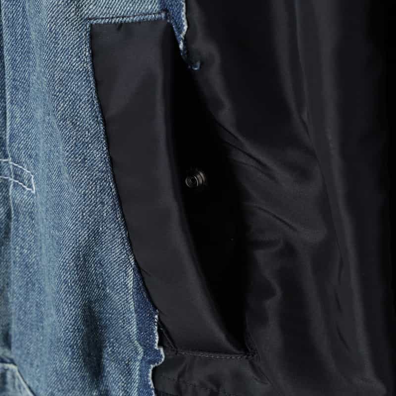 SACAI SACAI＜サカイ＞ コンビネーション デニムジャケット LIGHT BLUE