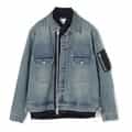 SACAI＜サカイ＞ コンビネーション デニムジャケット
