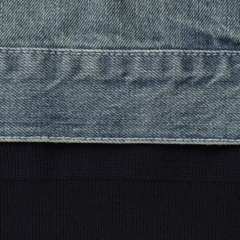 SACAI SACAI＜サカイ＞ コンビネーション デニムジャケット LIGHT BLUE